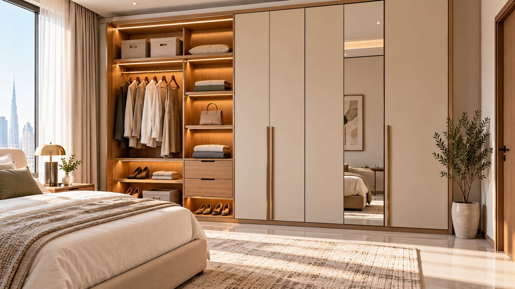 Wardrobe Size Guide for UAE Homes: Standard Sizes & Buying Tips