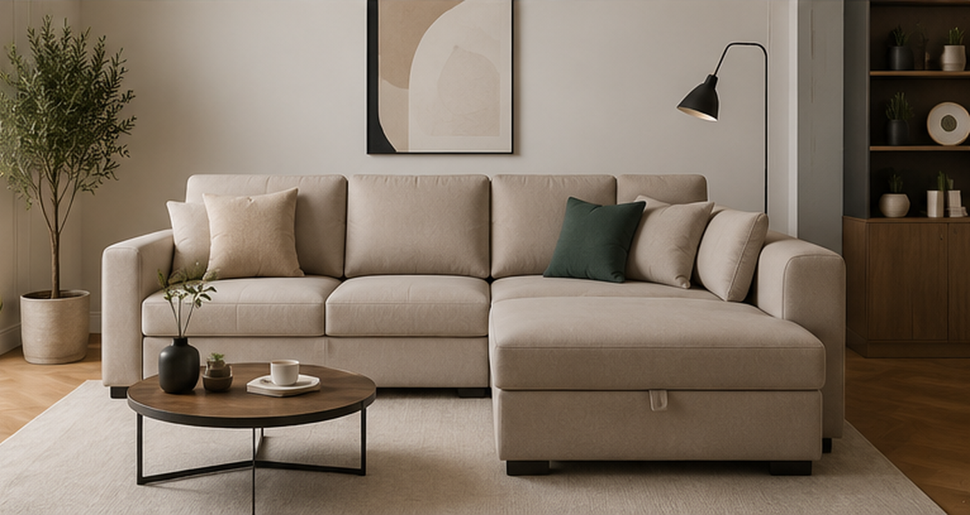 Top 10 Small Space Corner Sofa Design For Small Living Room