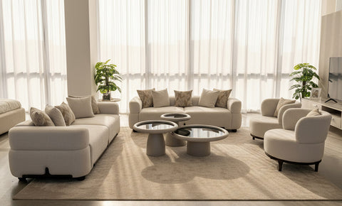 Varna sofa set 3+3+1 +1