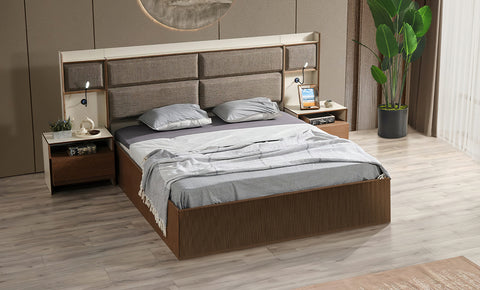 new Milano 5-Pieces King Bedroom Set - 180x200 cm - MK Kabbani Furniture