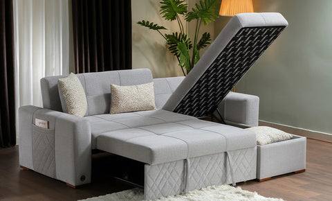 LEO -  L shape sofa bed - 2 seaters