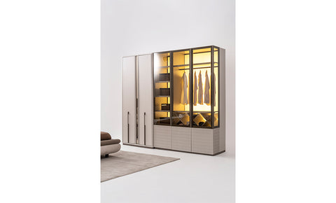 Renaissance 6 PC Full Bedroom Set - 180x200   cm with wardrobe