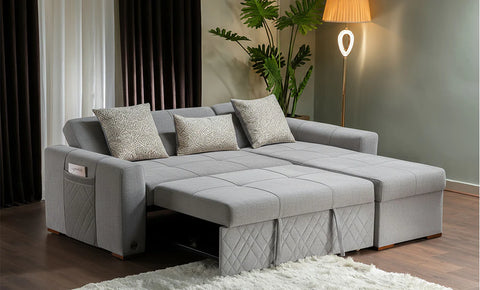 LEO -  L shape sofa bed - 2 seaters