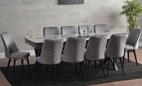 Tower Dining Set 10 Seater - MK Kabbani Furniture