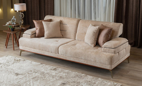 New bottega - sofa set 3+3+1 - MK Kabbani Furniture