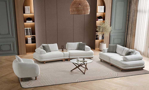 SOFIA sofa set 4+3+1+1
