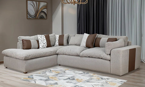 Butterfly L shape sofa