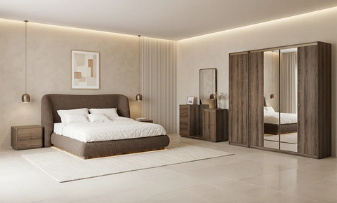 Aurora Bedroom Set – King Size (6 Pieces)