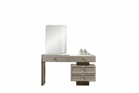 Danty 7 PC Full Bedroom Set - 180x195  cm with wardrobe - MK Kabbani Furniture