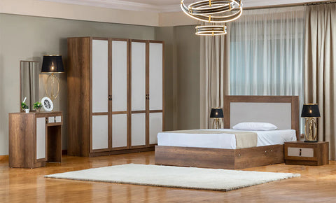 Zina single bedroom set   120 *200 - MK Kabbani Furniture