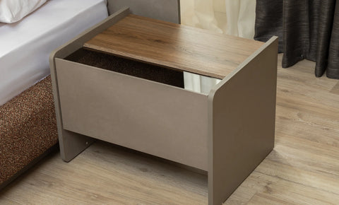 Galaxy Bedroom Set with Wardrobe – King Size (7 Pieces)