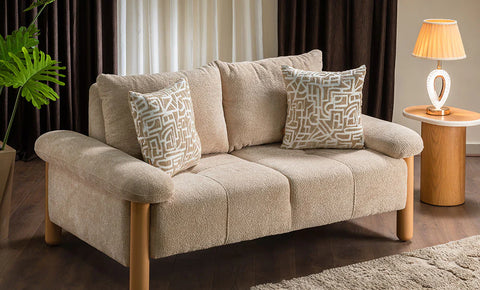 NAYA Sofa set ( 3+2+1 ) + Pouf