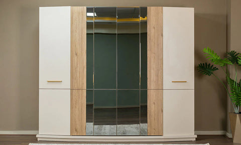 Egy Monaco 6 Doors Wardrobe
