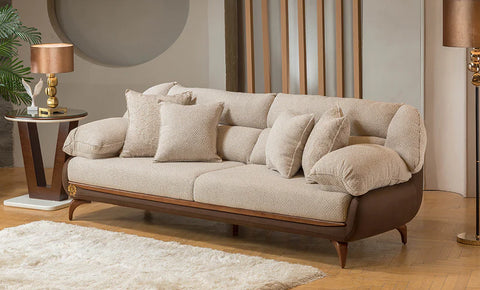 vegan  Sofa set 3+3+1