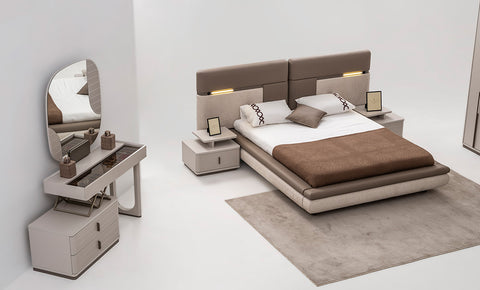 Renaissance 6 PC Full Bedroom Set - 180x200   cm with wardrobe