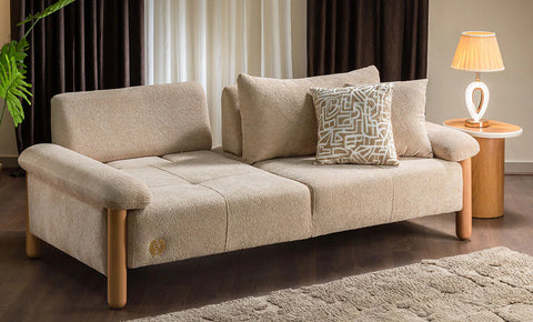 NAYA Sofa set ( 3+2+1 ) + Pouf