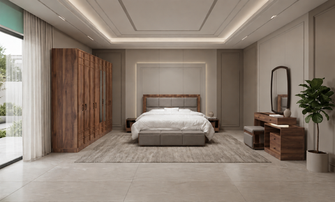Owelat Bedroom Set – King Size ( 8 Pieces)