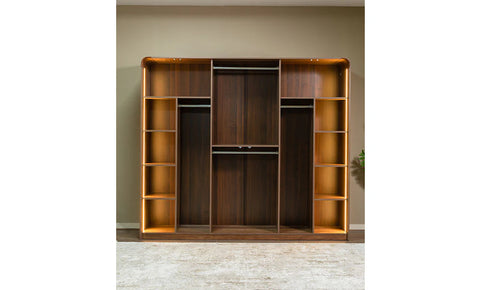 Lazourdy 7 PC full Bedroom set - 180*200 cm with wardrobe