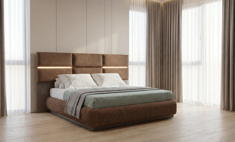 Galaxy Bedroom Set with Wardrobe – King Size (7 Pieces)