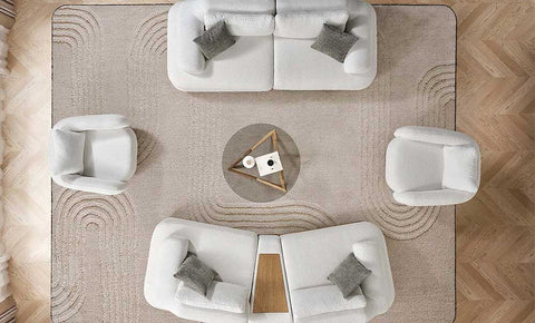 SOFIA sofa set 4+3+1+1