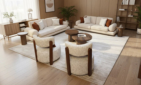 Baron sofa set  ( 3+3+1+1 )