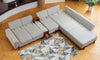 Loks L-shape sofa - MK Kabbani Furniture