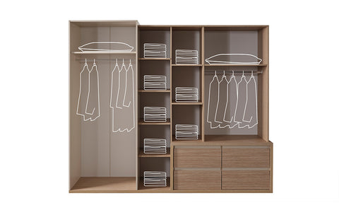 Malmo 6 doors wardrobe