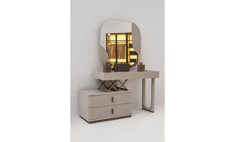 Renaissance 6 PC Full Bedroom Set - 180x200   cm with wardrobe