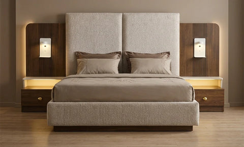 Miami Bedroom Set with Wardrobe – King Size (6 Pieces)
