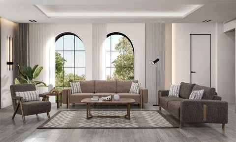 Atlantis Sofa set 3+3+1 - MK Kabbani Furniture