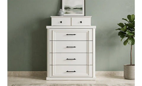 Cantrey Full Bedroom with Wardrobe –  King Bed (9 Pieces)