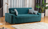 Mira Sofa Bed " Turquoise blue" - MK Kabbani Furniture