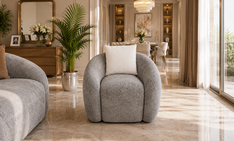 Canary Sofa Set – Modern Curved Design | 3+2+1