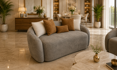 Canary Sofa Set – Modern Curved Design | 3+2+1
