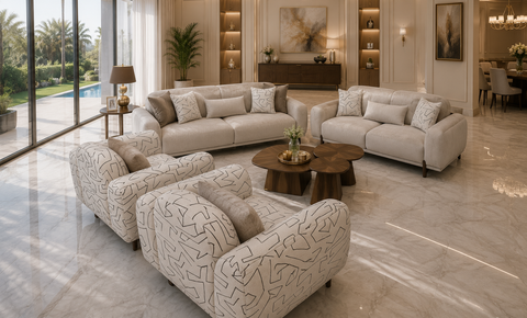 Jaguar Sofa Set  3+2+1+1