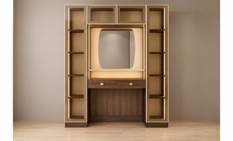 Miami Bedroom Set with Wardrobe – King Size (6 Pieces)