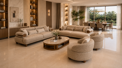 Peru Sofa set 3+3+1 +1