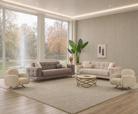 Canyon Sofa set 3+3+1+1