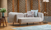 Flower Fabric Sofa Set - MK Kabbani Furniture