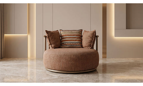 Torino Swivel Armchair