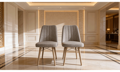 MASA  6-seater Dining Set ( Cappuccino color )