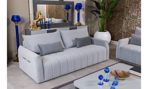 Roma sofa set 3+3+1+1 + FREE CENTRE AND SIDE TABLE - MK Kabbani Furniture