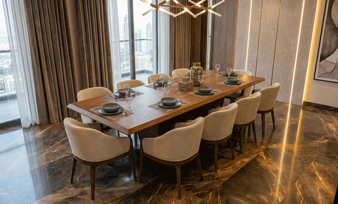 MS 41 -  10 seater Dining Set