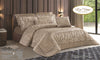 Romano satin Jaquard comforter set 8pc - 001 - MK Kabbani Furniture