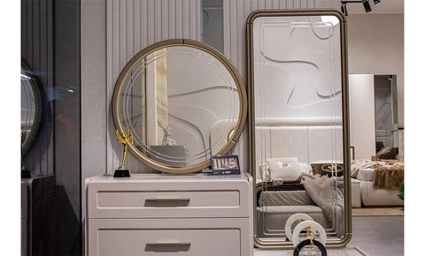 مونزا طقم غرفة نوم كاملة 8 قطع 180*200 مع خزانة 