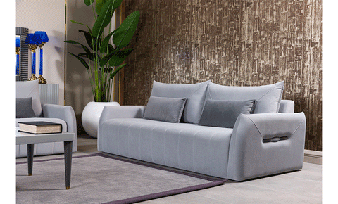 Roma sofa set 3+3+1+1 + FREE CENTRE AND SIDE TABLE - MK Kabbani Furniture