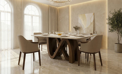 D’Ville Dining set 8 seater