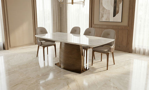 ديفيل - طاولة طعام - 6 مقاعد    