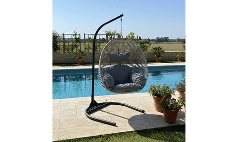 أرجوحة بولبي ( رمادي ) 