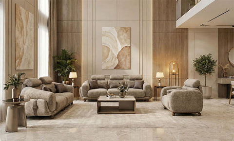 Luxury sofa set 3+2+1